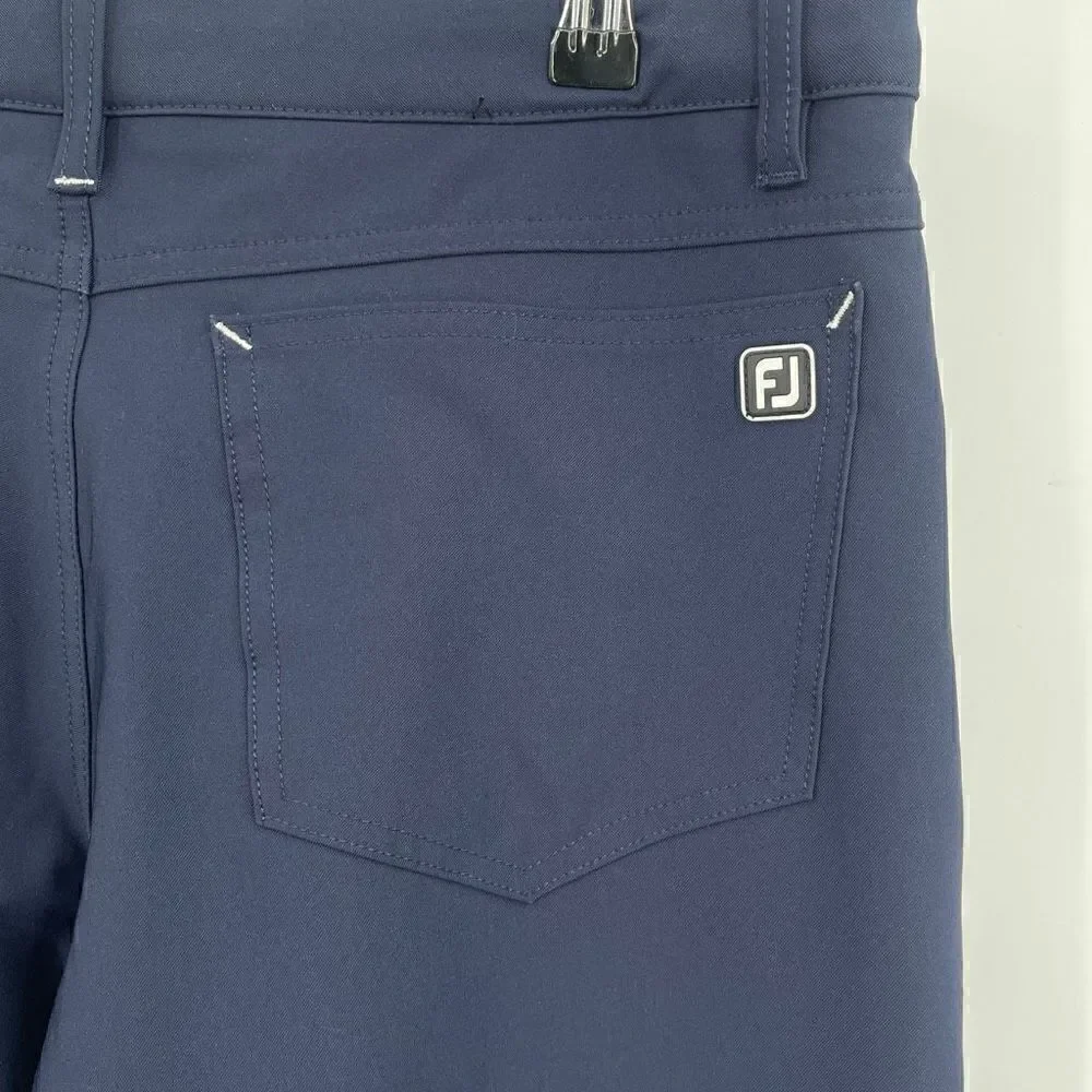 FootJoy Navy Blue Athletic Fit Stretch Performance Golf Pants Size W32/L32